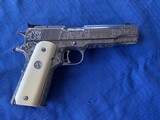 Colt 1911 Gold Cup- J . Flannery Engraved - 22 of 23