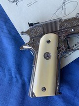 Colt 1911 Gold Cup- J . Flannery Engraved - 6 of 23
