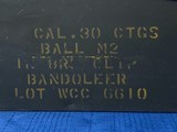 M1 Garand Spam Can Winchester Firearms Co. 192 rnds 30-06 - 1 of 9