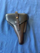 Luger dated 1916 Matching Number Mag - 1933 Rare Hard Holster - 8 of 23