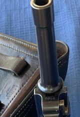 Luger dated 1916 Matching Number Mag - 1933 Rare Hard Holster - 5 of 23