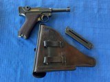 Luger dated 1916 Matching Number Mag - 1933 Rare Hard Holster - 1 of 23