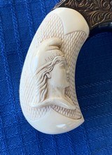 Smith & Wesson Antique Factory Presentation Grade Engraved - GOLDFinish and Carved - 17 of 20