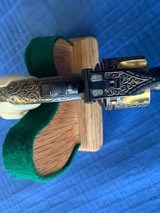 Smith & Wesson Antique Factory Presentation Grade Engraved - GOLDFinish and Carved - 9 of 20