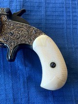 Smith & Wesson Antique Factory Presentation Grade Engraved - GOLDFinish and Carved - 16 of 20