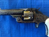 Smith & Wesson Antique Factory Presentation Grade Engraved - GOLDFinish and Carved - 18 of 20