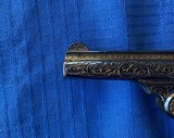 Smith & Wesson Antique Factory Presentation Grade Engraved - GOLDFinish and Carved - 7 of 20