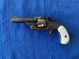 Smith & Wesson Antique Factory Presentation Grade Engraved - GOLDFinish and Carved - 12 of 20