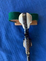 Smith & Wesson Antique Factory Presentation Grade Engraved - GOLDFinish and Carved - 6 of 20