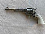 Colt 3rd Gen 44 Special Caliber- Full Coverage Engraving with Colt Ivory Grips - 14 of 24