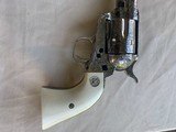 Colt 3rd Gen 44 Special Caliber- Full Coverage Engraving with Colt Ivory Grips - 20 of 24