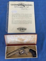 S&W 1 1/2 ANTIQUE Revolver With ORIGINAL PICTURE Box - 1 of 16
