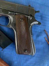UNION SWITCH & SIGNAL 1911A1 w/ Holster WW2 Original - 7 of 14