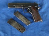 SPRINGFIELD 1911 WW1 Original w/ Original Holster and 2 Original Magazines - 14 of 15