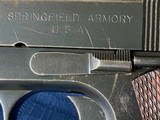 SPRINGFIELD 1911 WW1 Original w/ Original Holster and 2 Original Magazines - 2 of 15