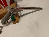 Antique Cased Iron Dart gun with accoutrements - 8 of 11