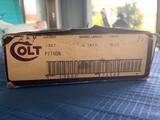 COLT PYTHON SNAKE SERIES - AS NEW with BOX and PAPER WORK - 13 of 14