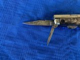 Antique Pistol w/ 2 folding blades - UNWIN & RODGERS Sheffield - 9 of 14