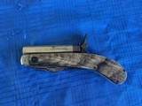 Antique Pistol w/ 2 folding blades - UNWIN & RODGERS Sheffield - 2 of 14