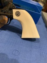 COLT SAA FACTORY ENGRAVED 4 3/4” FACTORY IVORY GRIPS - 3 of 15