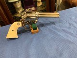 COLT SAA in 45 ACP FACTORY NICKEL & FACTORY IVORY GRIPS - 10 of 14