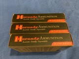 405 CALIBER- 3 Boxes of HORNADY -60 ROUNDS - 6 of 8