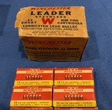 WINCHESTER 22 SHORT with original 8 BOXES and Factory Sleeve - 7 of 11