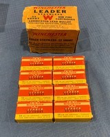WINCHESTER 22 SHORT with original 8 BOXES and Factory Sleeve - 2 of 11
