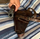 COLT 1911A11942 issue WB inspector with original Shoulder Holster Dated 1943 - 12 of 15