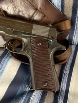 COLT 1911A11942 issue WB inspector with original Shoulder Holster Dated 1943 - 7 of 15