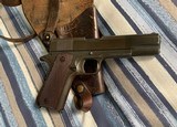 COLT 1911A11942 issue WB inspector with original Shoulder Holster Dated 1943 - 14 of 15