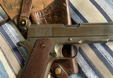 COLT 1911A11942 issue WB inspector with original Shoulder Holster Dated 1943 - 5 of 15