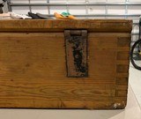 NAZI GERMANY 1935 WOOD AMMO BOX for WW2 LUGER P08 AMMO - 7 of 15