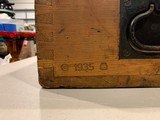 NAZI GERMANY 1935 WOOD AMMO BOX for WW2 LUGER P08 AMMO - 6 of 15