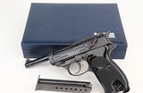 WALTER P38 9MM PRESENTATION FACTORY ENGRAVED WITH FANCY BOX - 1 of 15