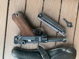 LUGER P08 WW2 1942 with original holster and tool - 11 of 15