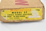 WINCHESTER MODEL 37 - 410 GAUGE- NEW In the ORIGINAL BOX and PAPERWORK - 4 of 15