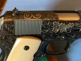 COLT 1911 45 AUTO ENGRAVED W/ GAME SCENE - 17 of 19