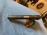 COLT 1911 45 AUTO ENGRAVED W/ GAME SCENE - 10 of 19