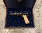 COLT 1911 45 AUTO ENGRAVED W/ GAME SCENE - 6 of 19