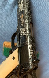 COLT 1911 45 AUTO ENGRAVED W/ GAME SCENE - 18 of 19
