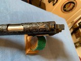 COLT 1911 45 AUTO ENGRAVED W/ GAME SCENE - 8 of 19