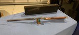 H.M. QUACKENBUSH 22 Rifle with wood carry case - 17 of 25