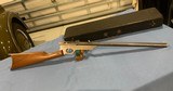 H.M. QUACKENBUSH 22 Rifle with wood carry case - 1 of 25