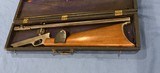 H.M. QUACKENBUSH 22 Rifle with wood carry case - 2 of 25