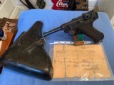 LUGER WW2 BRINGBACK PAPERWORK 2 MAGS & HOLSTER and Tool - 2 of 19