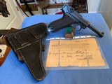 LUGER WW2 BRINGBACK PAPERWORK 2 MAGS & HOLSTER and Tool - 3 of 19
