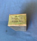Winchester Vintage 38-40 Sealed Box of 50 Cartridges - 8 of 11