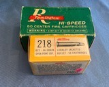 218 BEE AMMO 2 FULL BOXES - 1 of 12