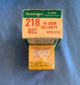 218 BEE AMMO 2 FULL BOXES - 12 of 12